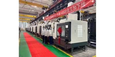 里程碑：喜乐娱乐2021年第10000台立加下线